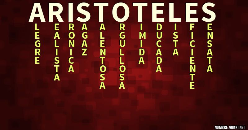 Acróstico aristoteles