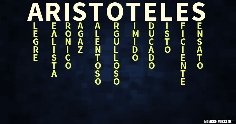 Acróstico aristóteles