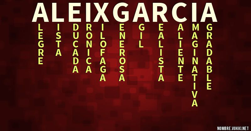 Acróstico aleix garcia