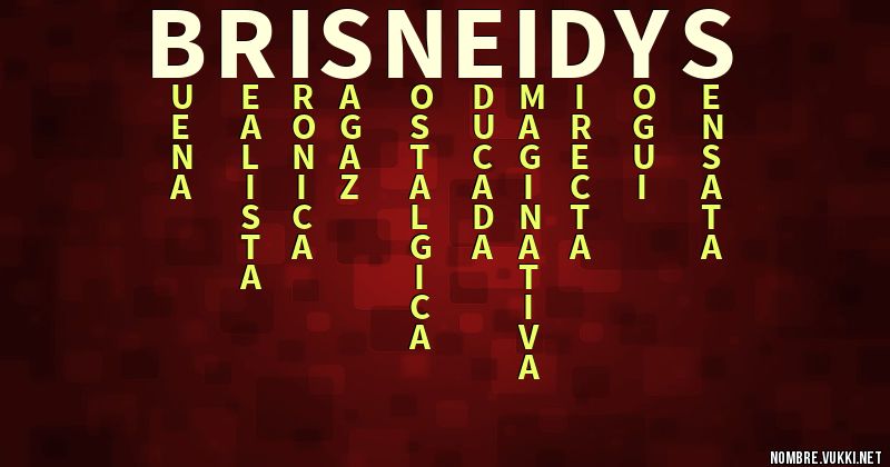 Acróstico brisneidys