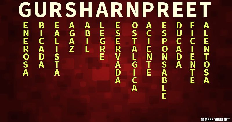 Acróstico gursharnpreet