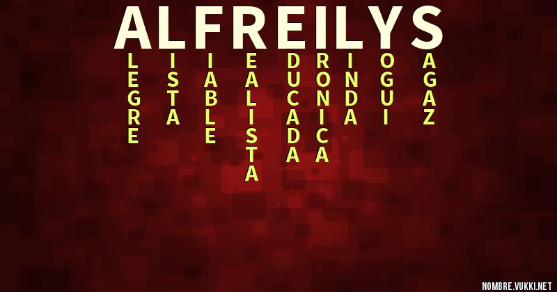 Acróstico alfreilys