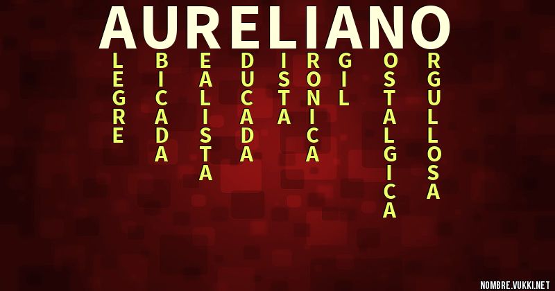 Acróstico aureliano