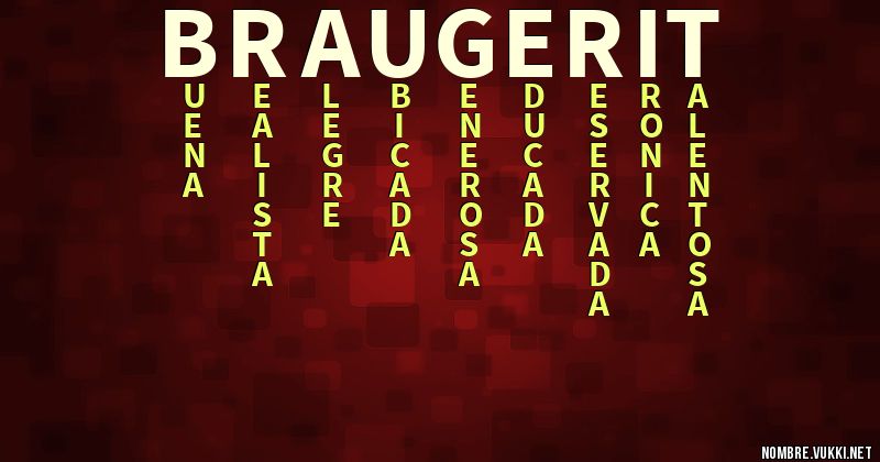 Acróstico braugerit