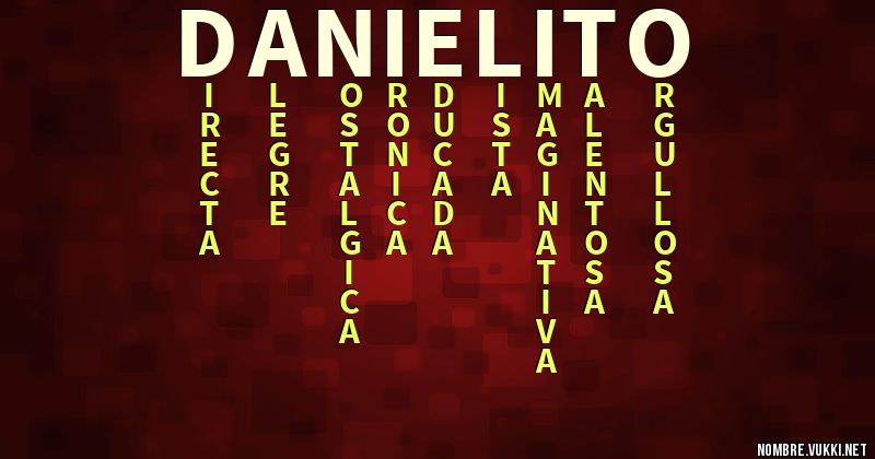 Acróstico danielito