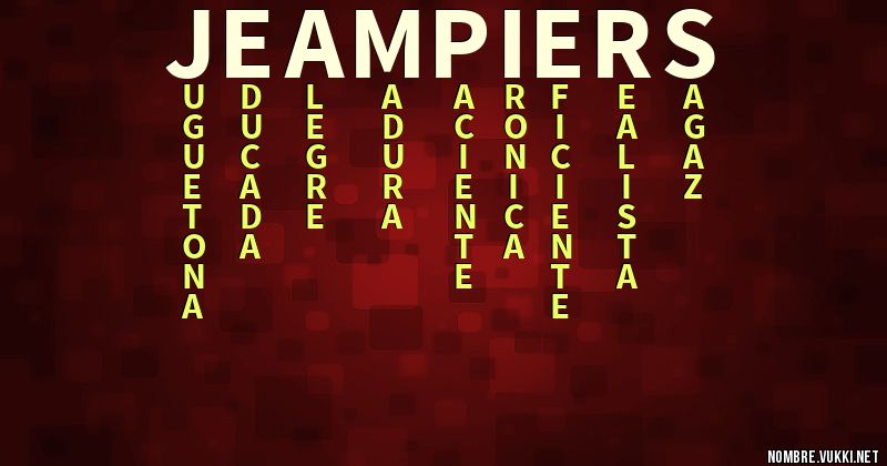 Acróstico jeampiers