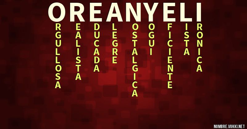 Acróstico oreanyeli