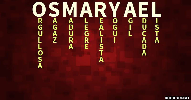 Acróstico osmar yael