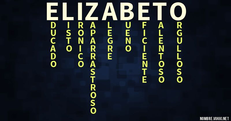 Acróstico elizabeto