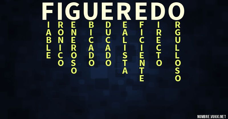Acróstico figueredo