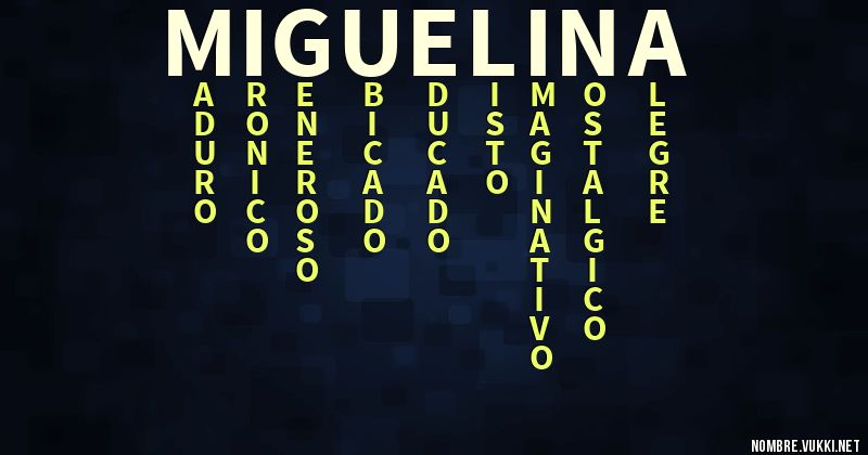 Acróstico miguelina