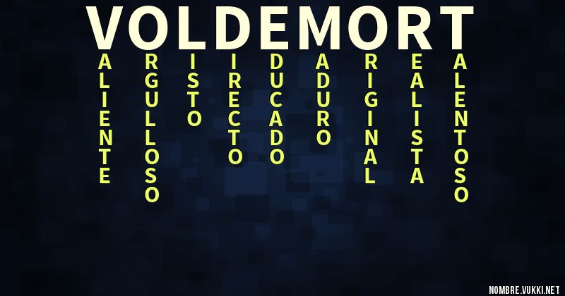 Acróstico voldemort