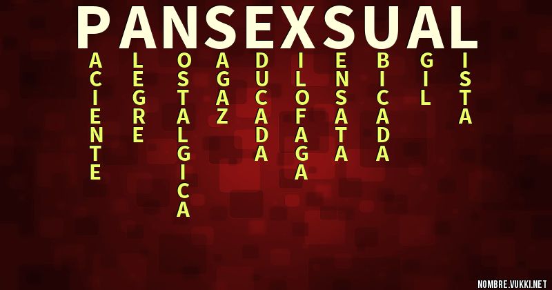 Acróstico pansexsual