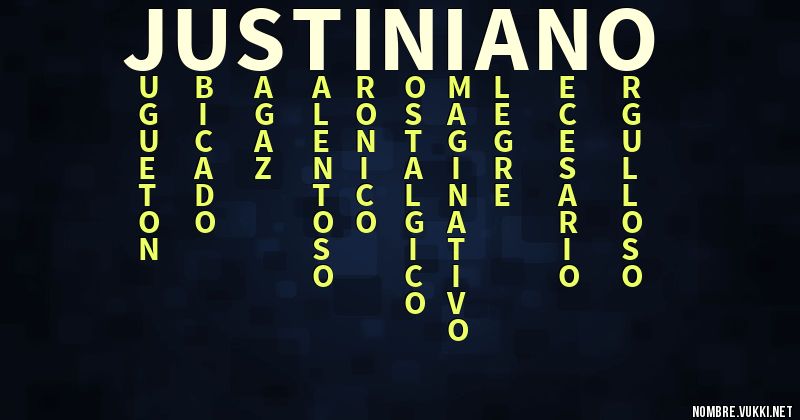 Acróstico justiniano