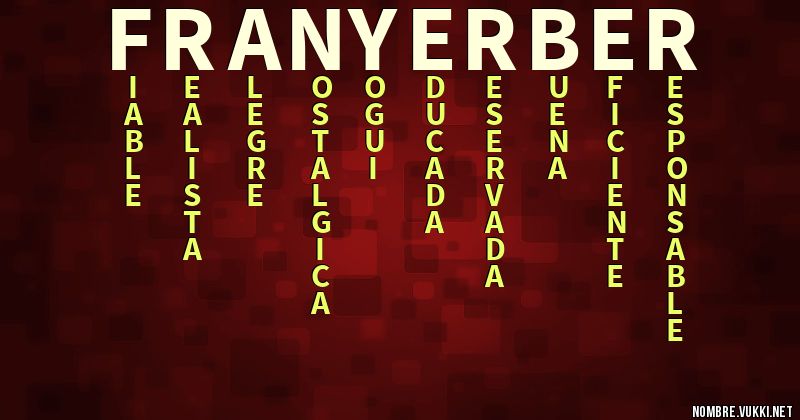 Acróstico franyerber