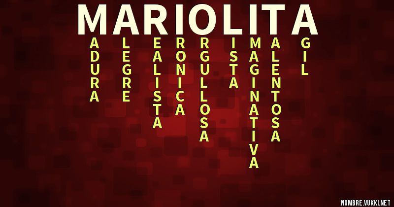 Acróstico mariolita