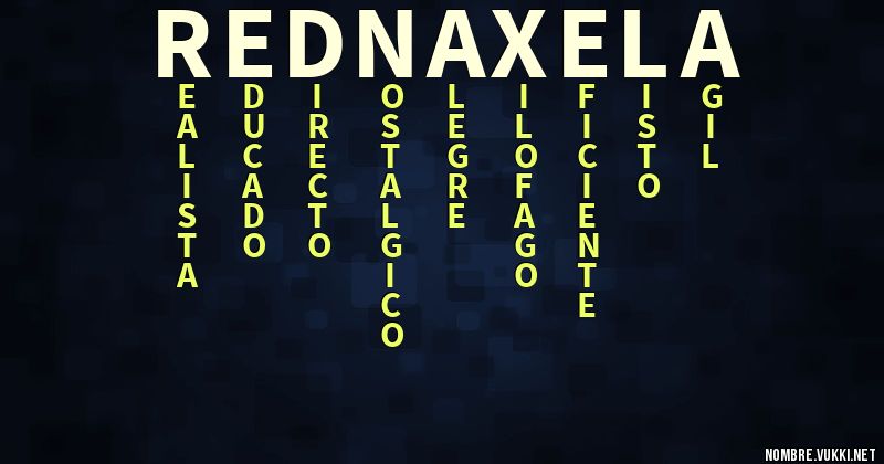 Acróstico rednaxela