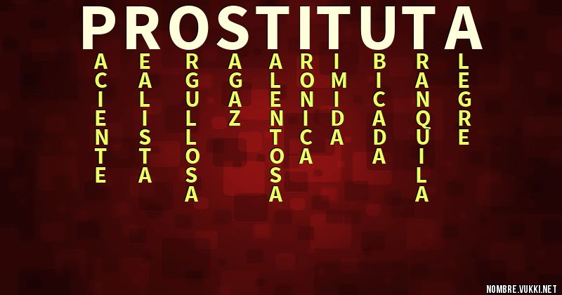 Acróstico prostituta