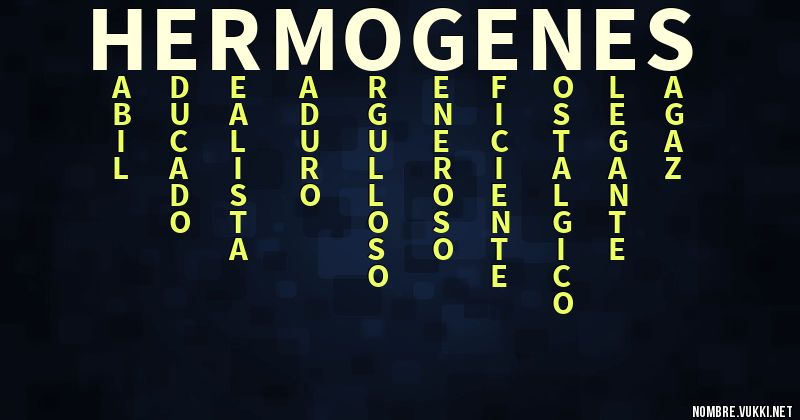 Acróstico hermógenes