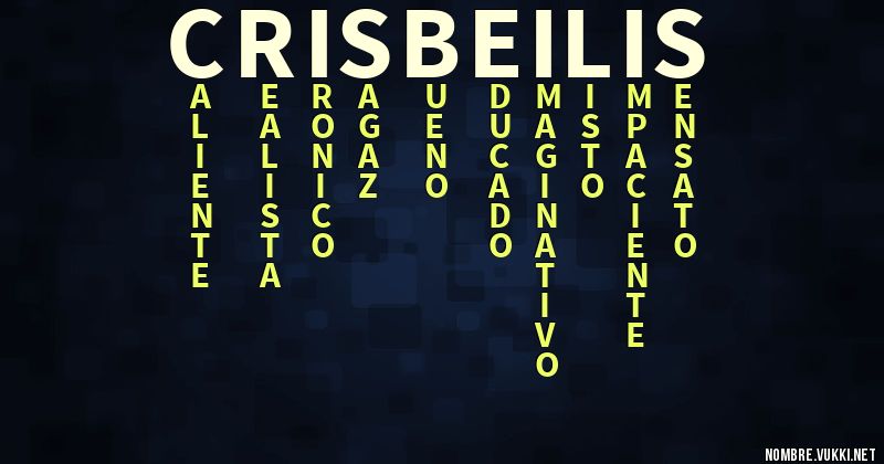 Acróstico crisbeilis