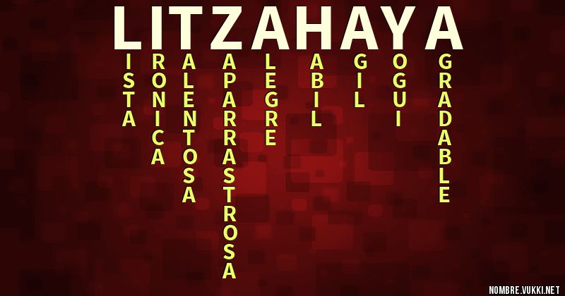 Acróstico litzahaya