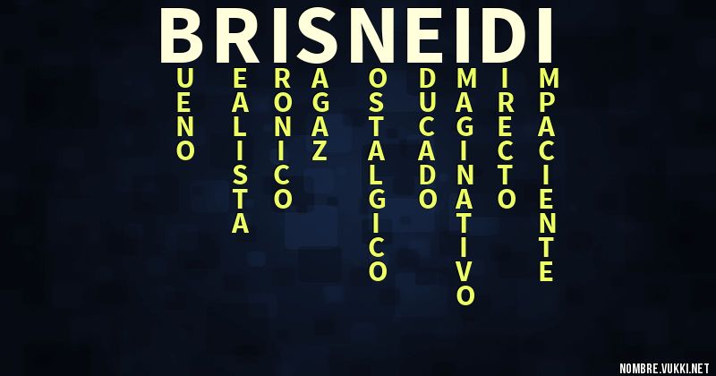 Acróstico brisneidi