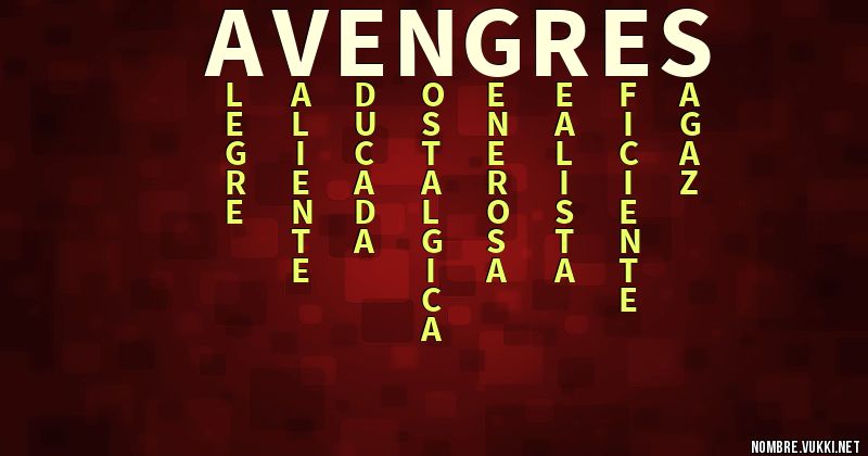 Acróstico avengres