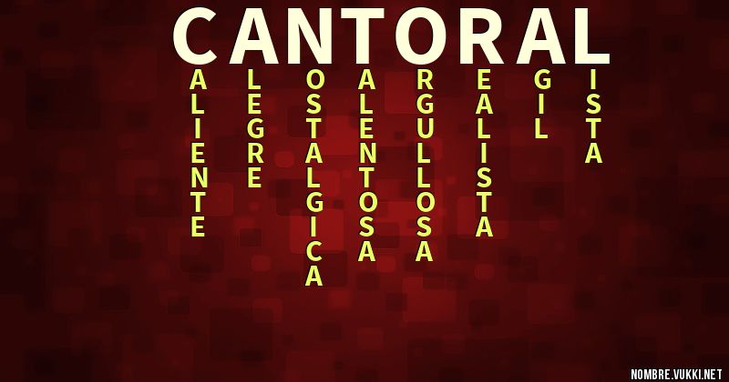 Acróstico cantoral