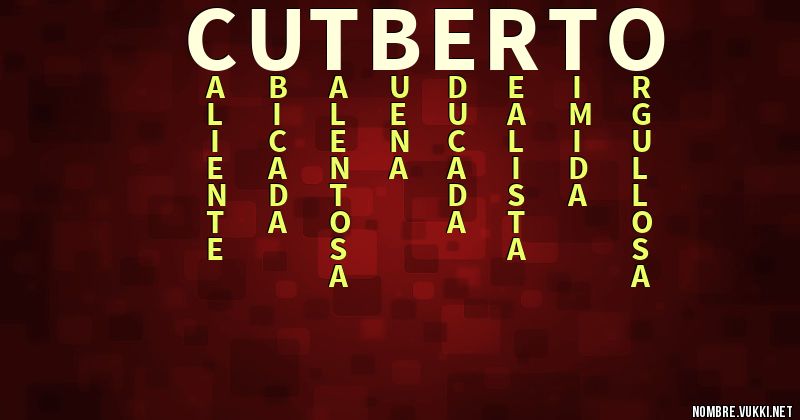 Acróstico cutberto