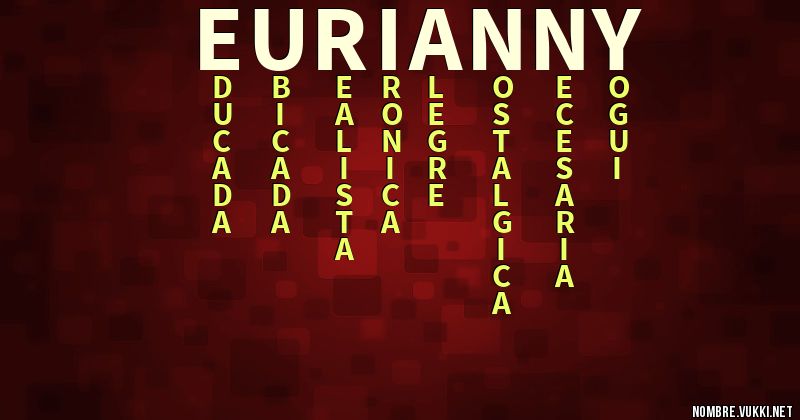 Acróstico eurianny