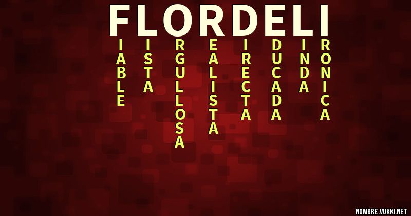 Acróstico flordeli