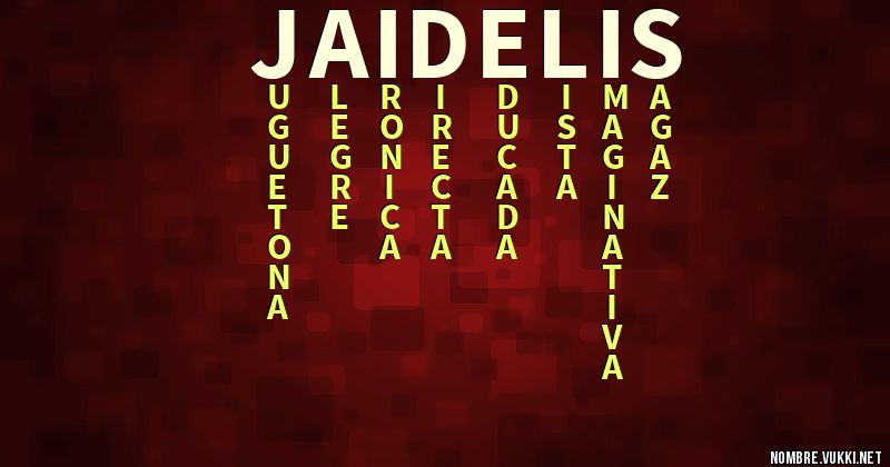 Acróstico jaidelis