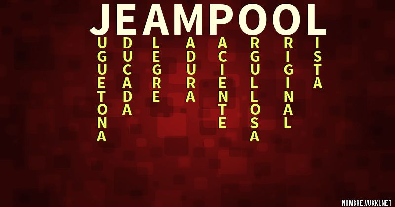 Acróstico jeampool