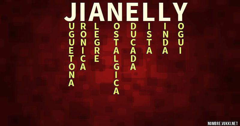 Acróstico jianelly