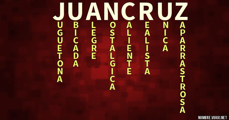 Acróstico juan cruz