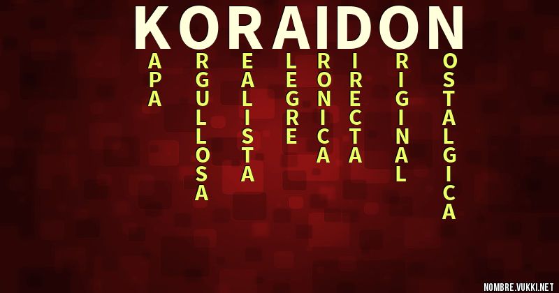 Acróstico koraidon