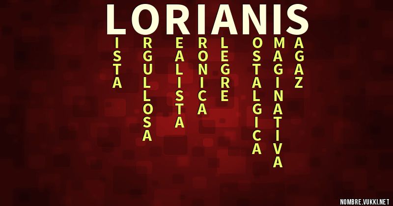 Acróstico lorianis