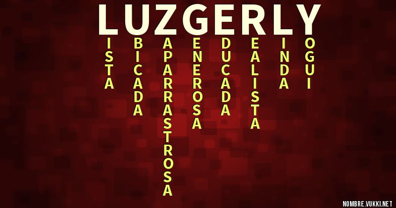 Acróstico luzgerly