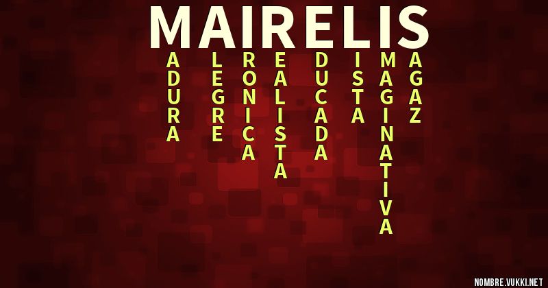 Acróstico mairelis