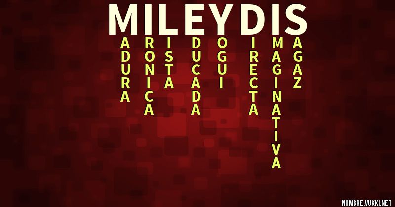 Acróstico mileydis