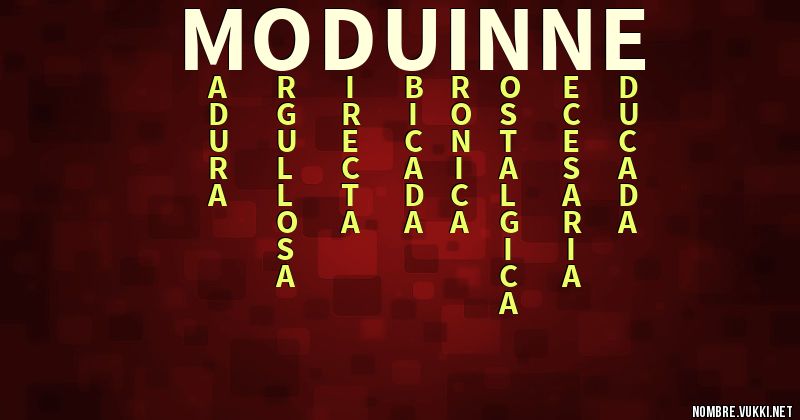 Acróstico mo duinne