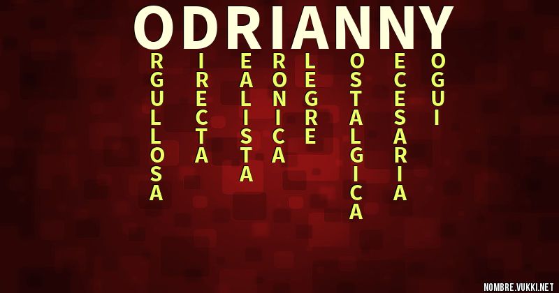 Acróstico odrianny