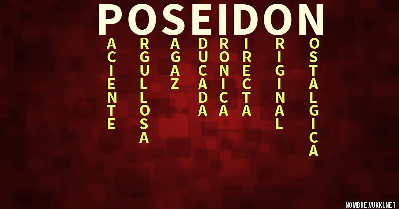 Acróstico poseidon