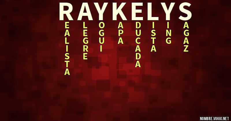 Acróstico raykelys