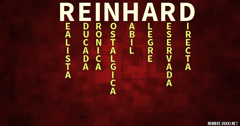 Acróstico reinhard