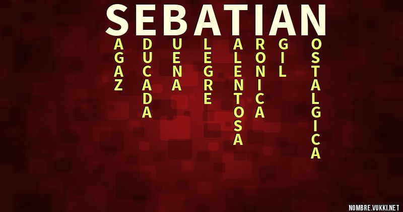 Acróstico sebatian