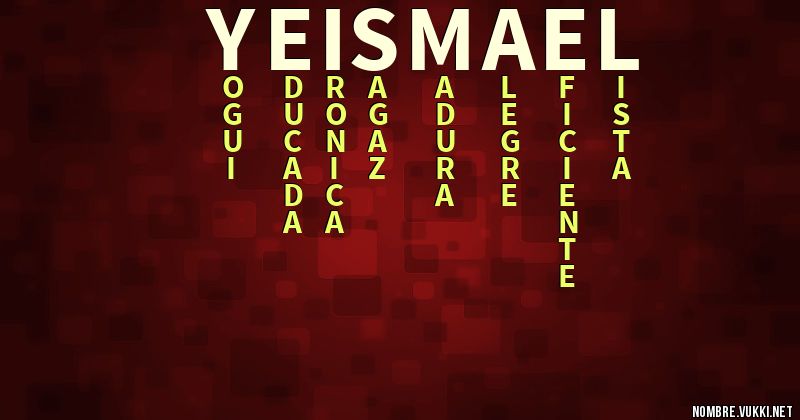 Acróstico yeismael