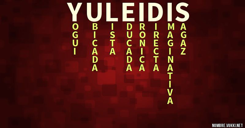 Acróstico yuleidis