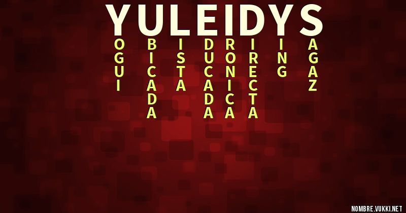 Acróstico yuleidys