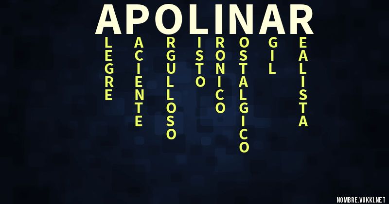 Acróstico apolinar